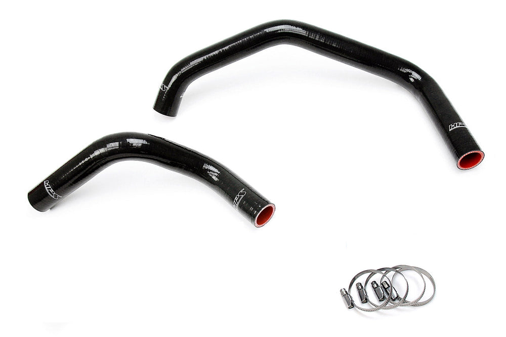 HPS Performance High Temp Reinforced Silicone Radiator Coolant Hose Kit Black 57-1301-BLK