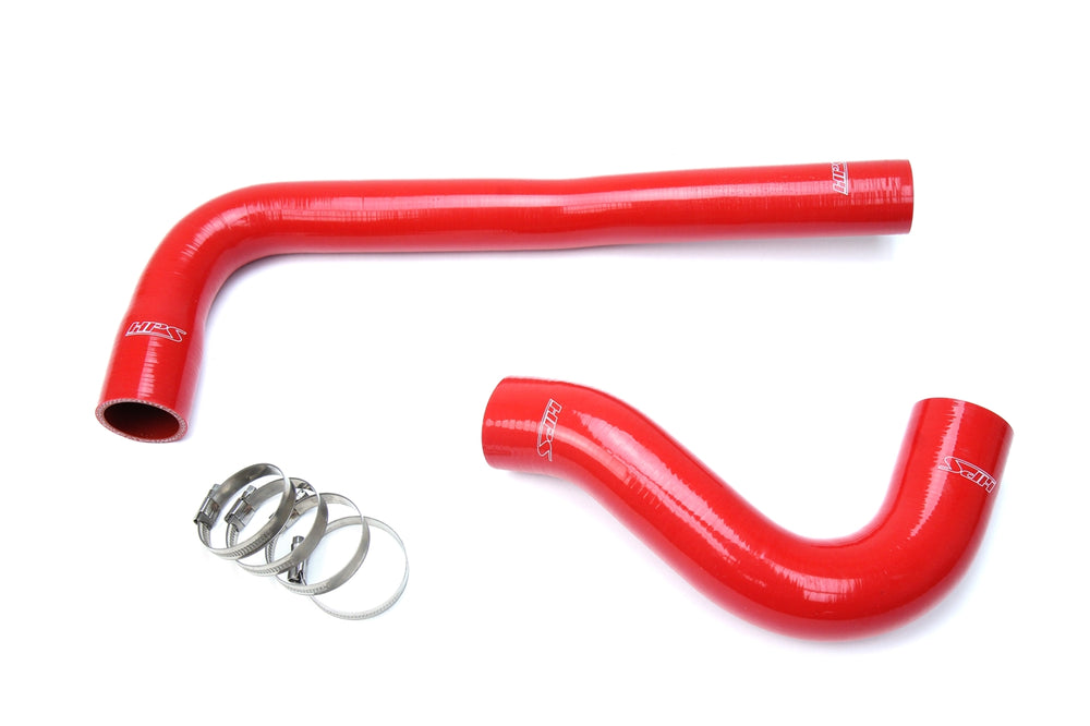 HPS Performance High Temp Reinforced Silicone Radiator Coolant Hose Kit Red 57-1322-RED