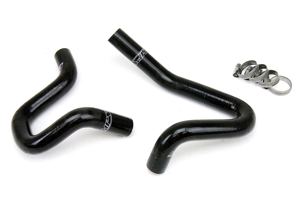HPS Performance High Temp Reinforced Silicone Heater Coolant Hose Kit Black 57-1324H-BLK