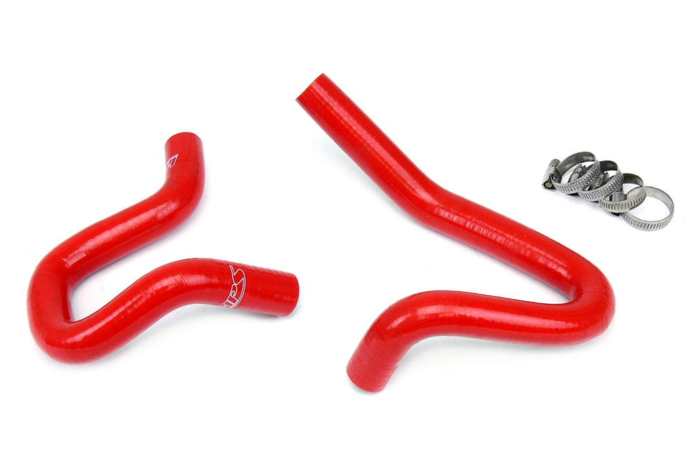 HPS Performance High Temp Reinforced Silicone Heater Coolant Hose Kit Red 57-1324H-RED