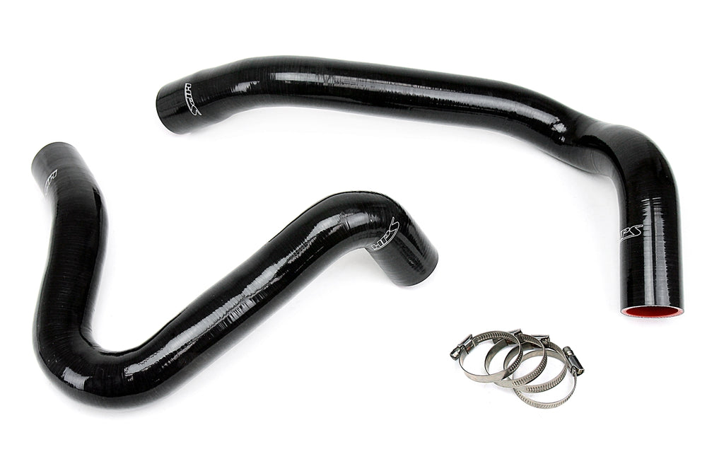 HPS Performance High Temp Reinforced Silicone Radiator Coolant Hose Kit Black 57-1331-BLK