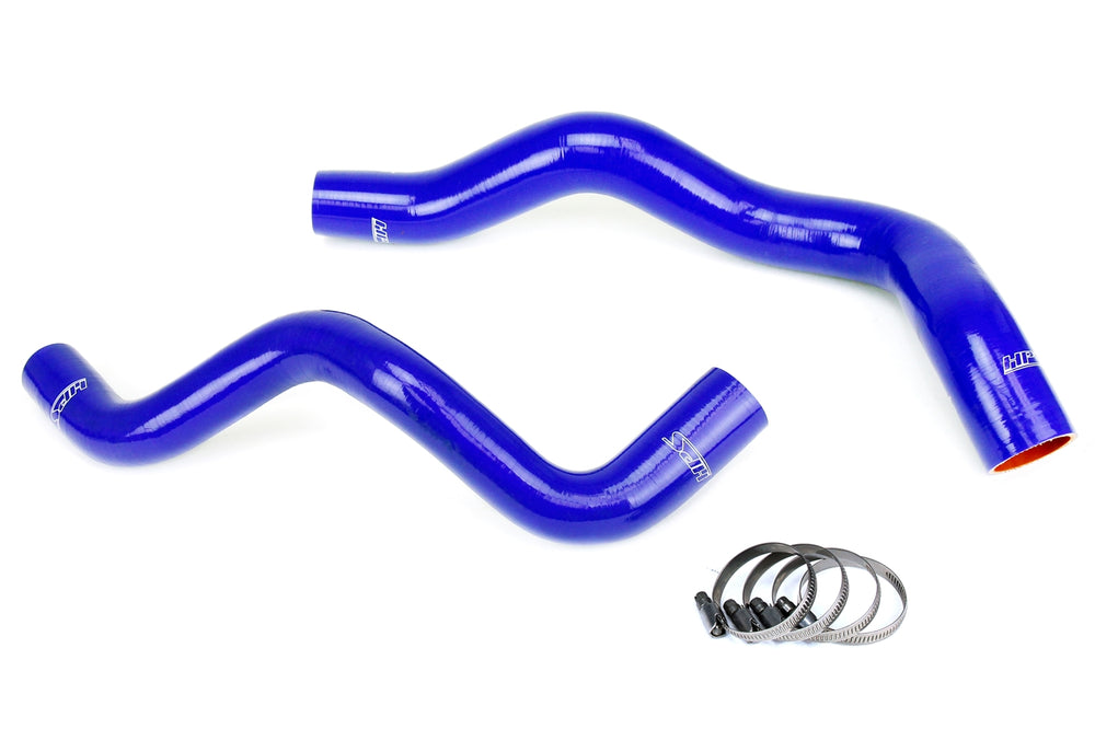 HPS Performance High Temp Reinforced Silicone Radiator Coolant Hose Kit Blue 57-1332-BLUE
