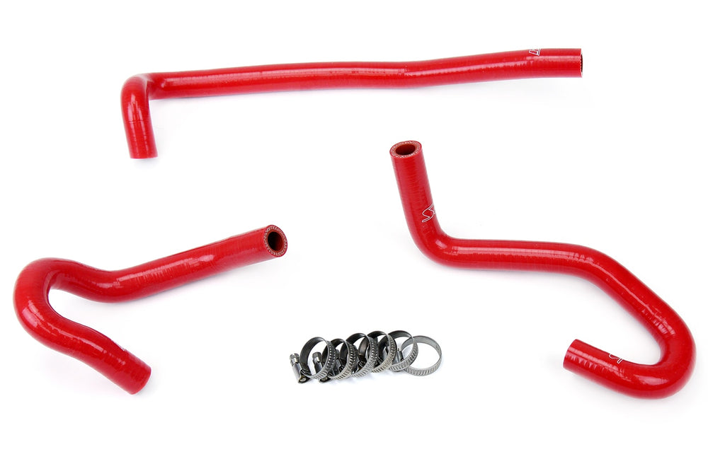 HPS Performance High Temp Reinforced Silicone Heater Coolant Hose Kit Red 57-1340-RED
