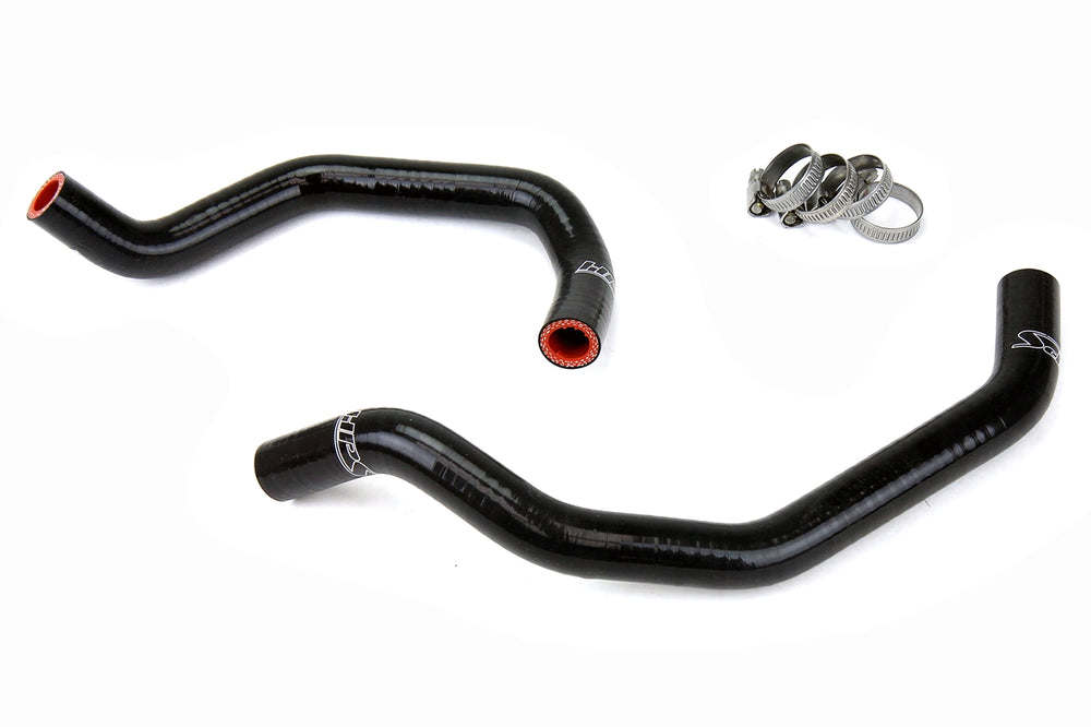 HPS Performance High Temp Reinforced Silicone Heater Coolant Hose Kit Black 57-1342-BLK