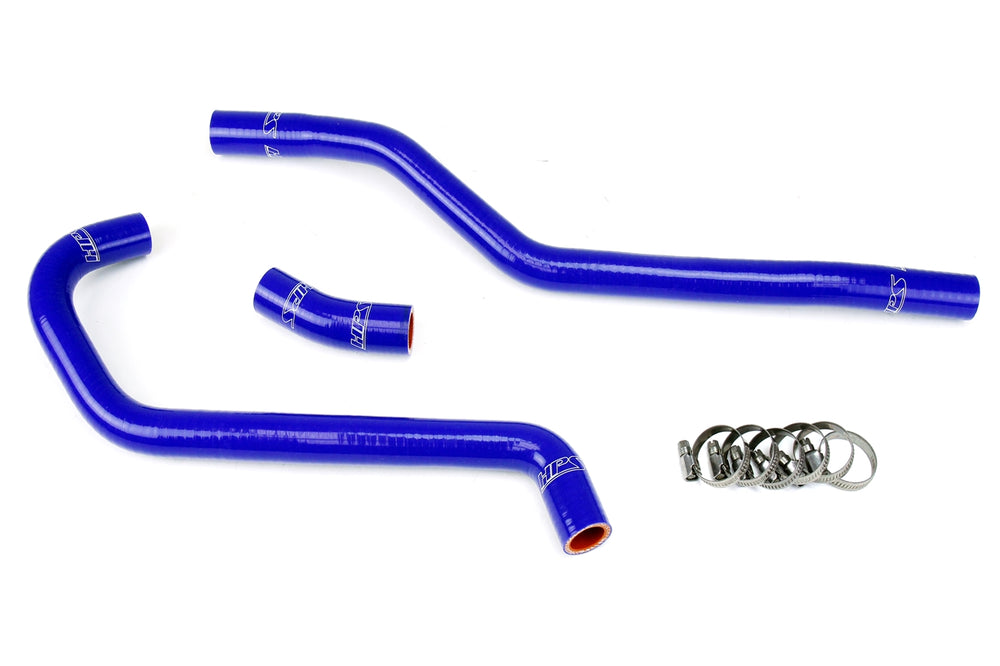 HPS Performance High Temp Reinforced Silicone Radiator Coolant Hose Kit Blue 57-1347-BLUE