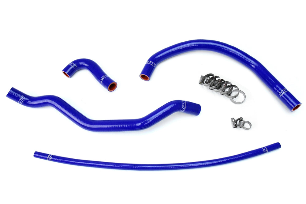 HPS Performance High Temp Reinforced Silicone Radiator Coolant Hose Kit Blue 57-1348-BLUE