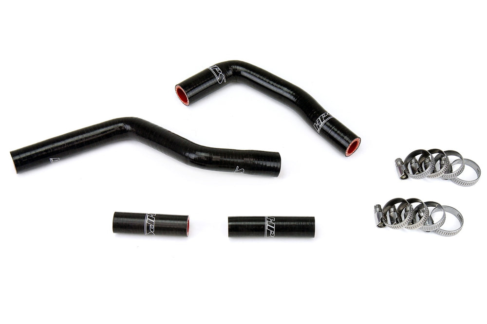 HPS Performance High Temp Reinforced Silicone Radiator Coolant Hose Kit Black 57-1350-BLK