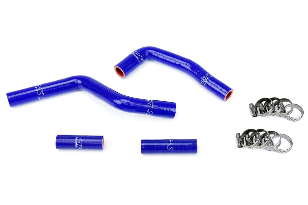 HPS Performance High Temp Reinforced Silicone Radiator Coolant Hose Kit Blue 57-1350-BLUE