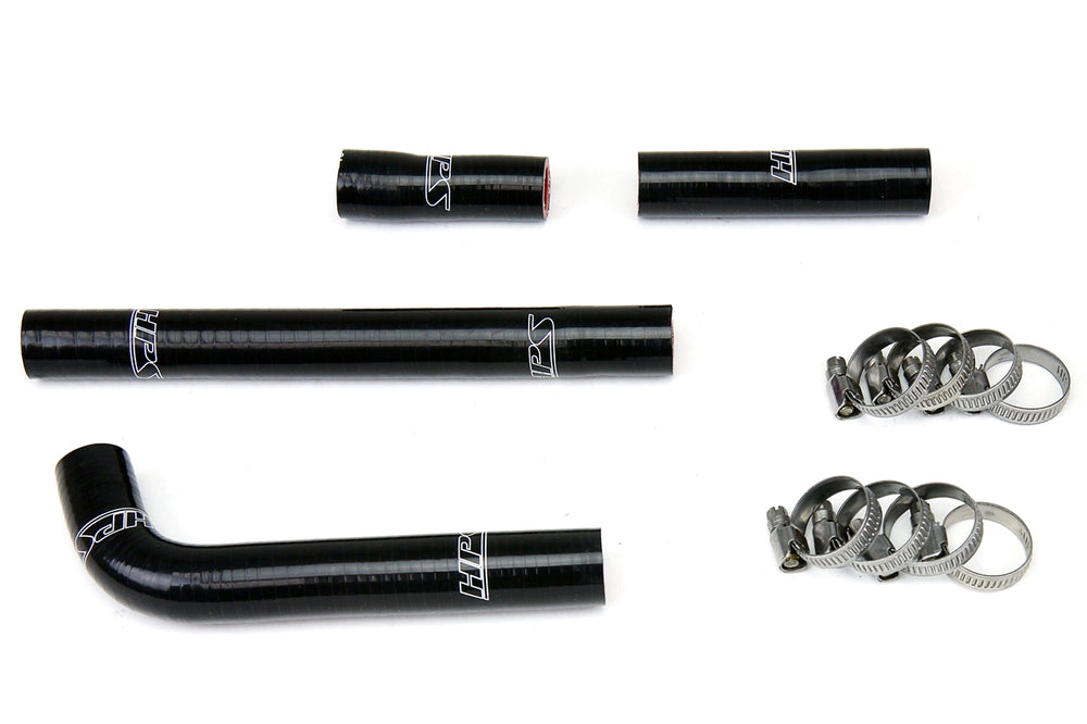 HPS Performance High Temp Reinforced Silicone Radiator Coolant Hose Kit Black 57-1351-BLK