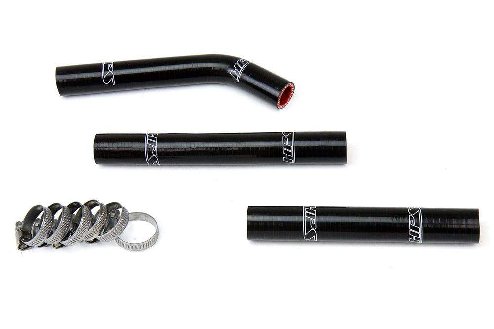 HPS Performance High Temp Reinforced Silicone Radiator Coolant Hose Kit Black 57-1354-BLK