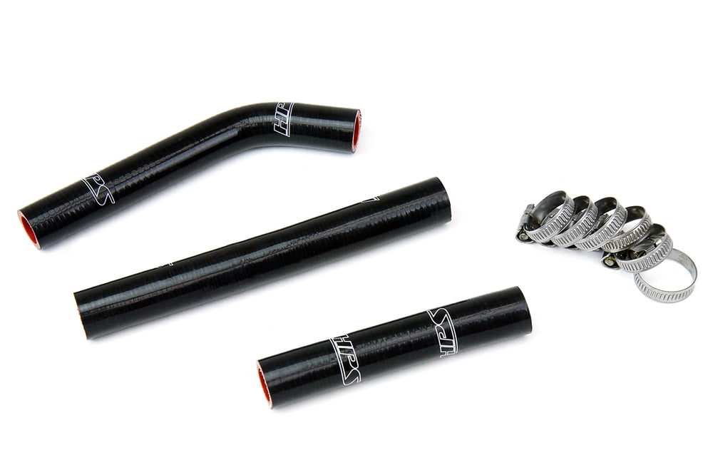 HPS Performance High Temp Reinforced Silicone Radiator Coolant Hose Kit Black 57-1355-BLK