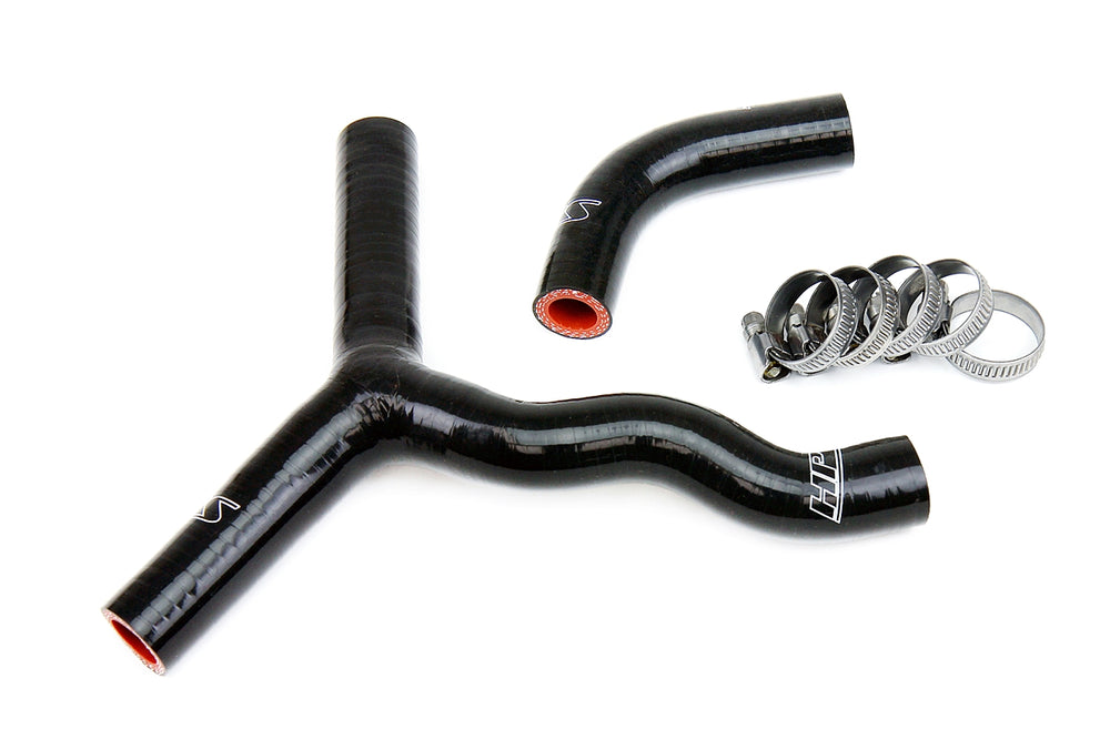 HPS Performance High Temp Reinforced Silicone Radiator Coolant Hose Kit Black 57-1358-BLK