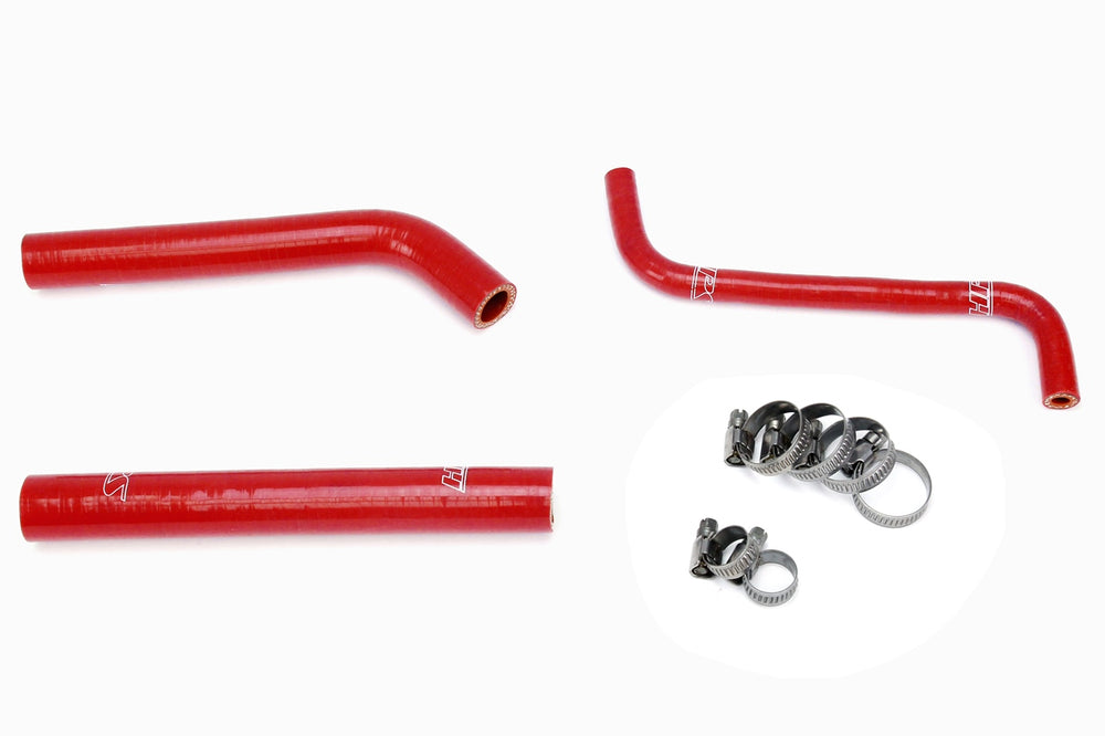 HPS Performance High Temp Reinforced Silicone Radiator Coolant Hose Kit Red 57-1376-RED