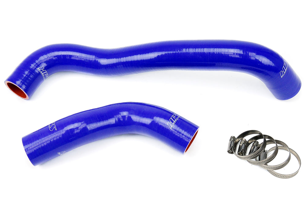 HPS Performance High Temp Reinforced Silicone Radiator Coolant Hose Kit Blue 57-1395-BLUE