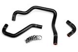 HPS Performance High Temp Reinforced Silicone Heater Coolant Hose Kit Black 57-1430-BLK