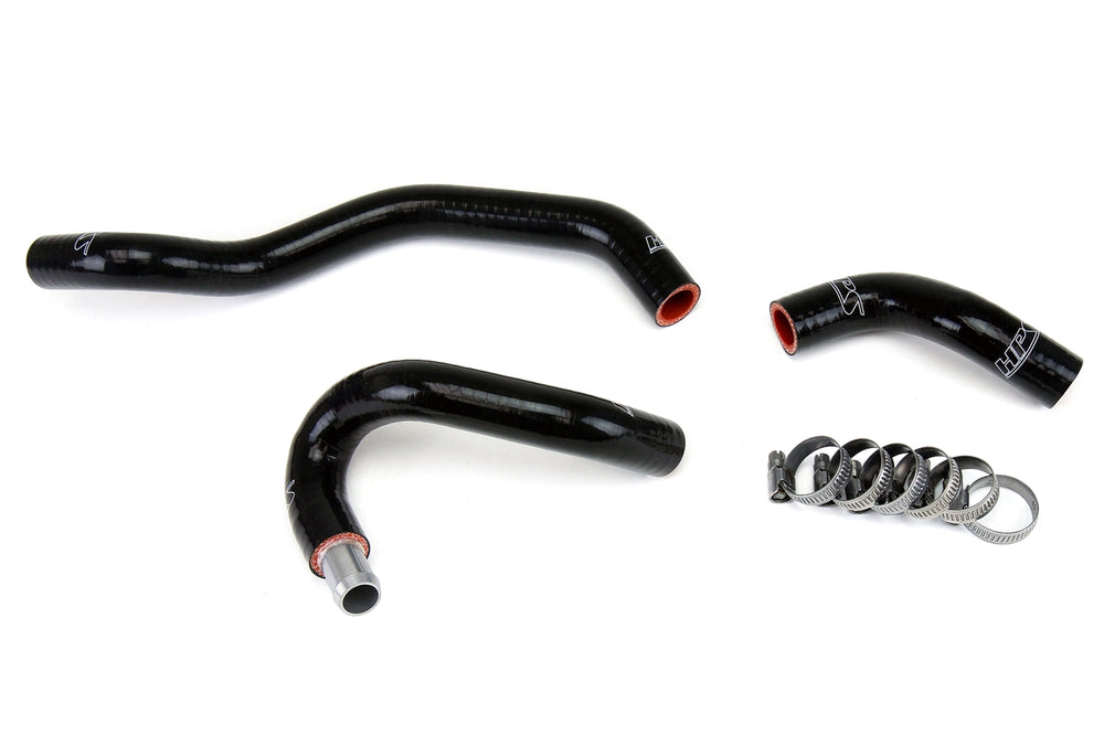 HPS Performance High Temp Reinforced Silicone Heater Coolant Hose Kit Black 57-1437-BLK