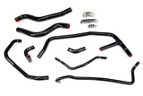 HPS Performance High Temp Reinforced Silicone Radiator and Heater Coolant Hose Kit Black 57-1452-BLK