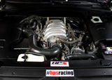 HPS Performance High Temp Reinforced Silicone Radiator and Heater Coolant Hose Kit, Black, 57-1467-BLK