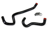 HPS Performance High Temp Reinforced Silicone Heater Coolant Hose Kit Black 57-1467H-BLK