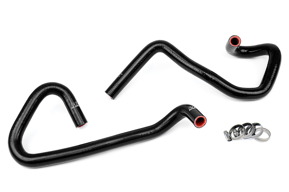 HPS Performance High Temp Reinforced Silicone Heater Coolant Hose Kit Black 57-1470-BLK