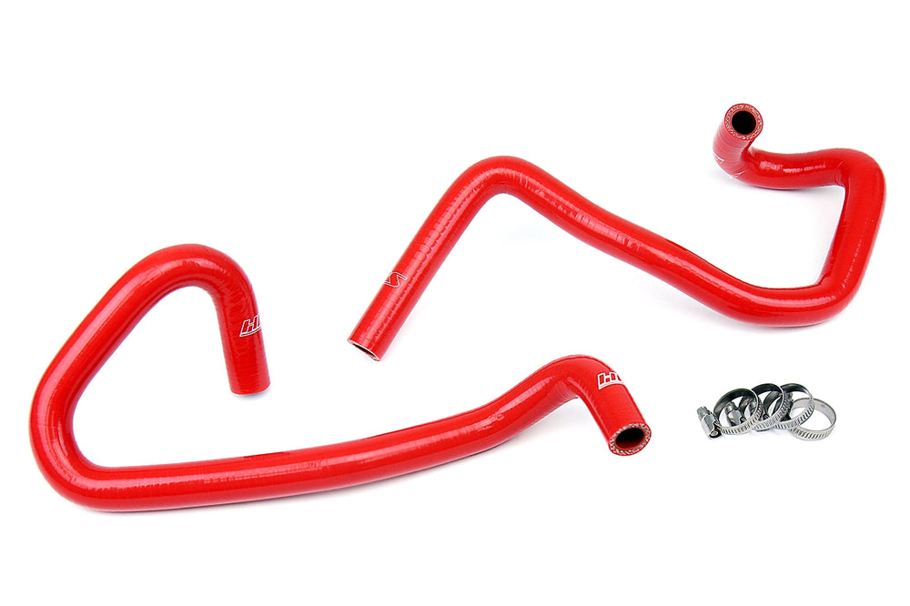 HPS Performance High Temp Reinforced Silicone Heater Coolant Hose Kit Red 57-1470-RED