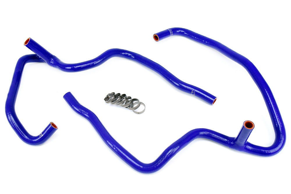 HPS Performance High Temp Reinforced Silicone Heater Coolant Hose Kit Blue 57-1472-BLUE
