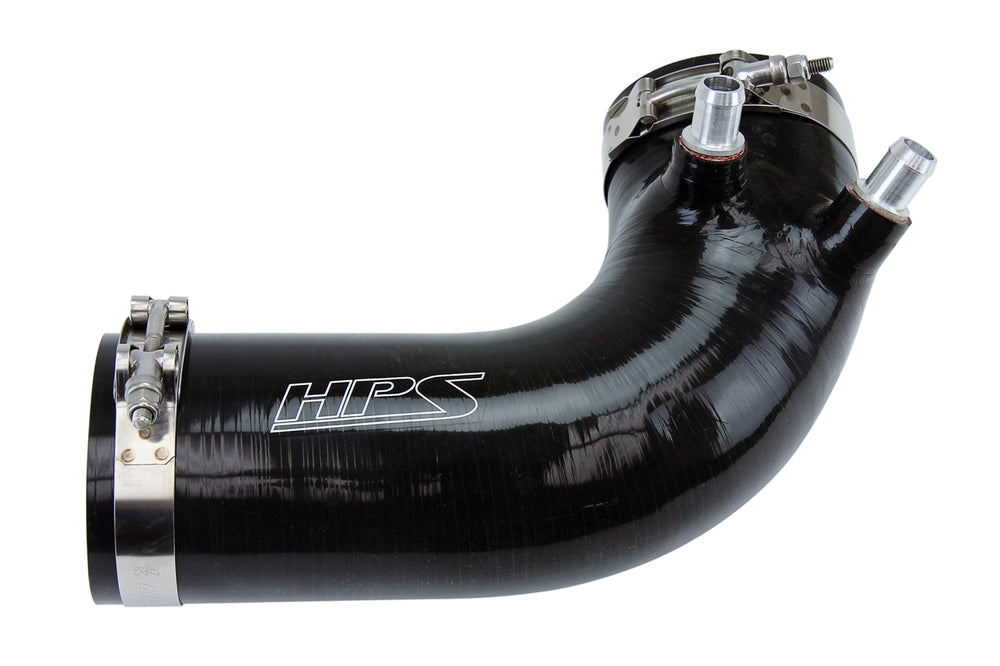 HPS Performance High Temp Reinforced Silicone Air Intake Hose Kit Black 57-1499-BLK
