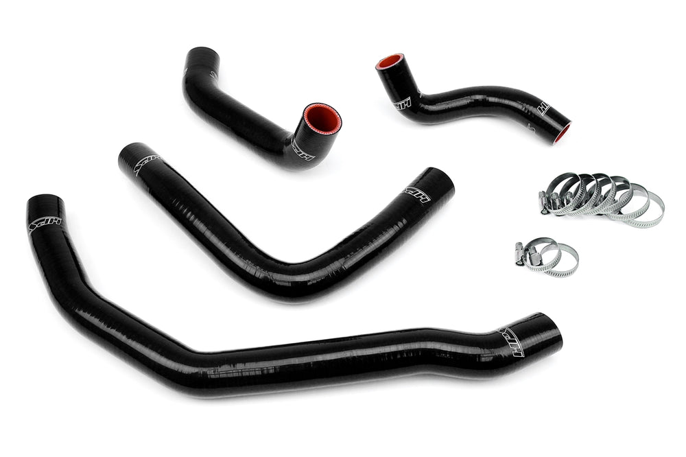 HPS Performance High Temp Reinforced Silicone Radiator Coolant Hose Kit Black 57-1500-BLK