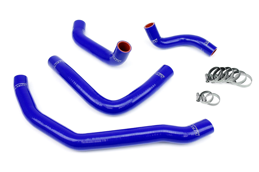 HPS Performance High Temp Reinforced Silicone Radiator Coolant Hose Kit Blue 57-1500-BLUE