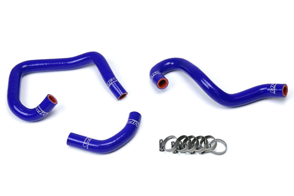 HPS Performance High Temp Reinforced Silicone Heater Coolant Hose Kit Blue 57-1521-BLUE