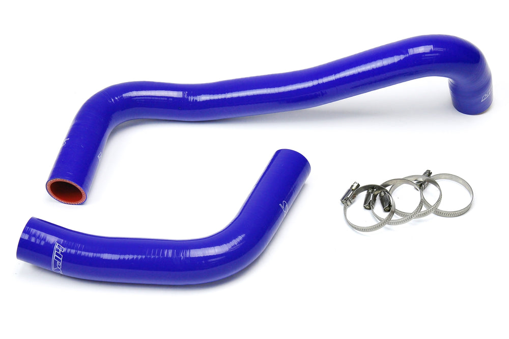 HPS Performance High Temp Reinforced Silicone Radiator Coolant Hose Kit Blue 57-1522-BLUE