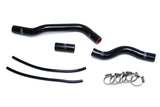 HPS Performance High Temp Reinforced Silicone Radiator Coolant Hose Kit Black 57-1525-BLK