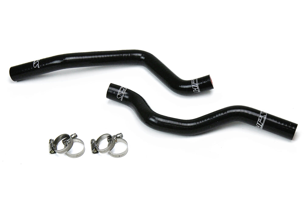 HPS Performance High Temp Reinforced Silicone Heater Coolant Hose Kit Black 57-1529-BLK