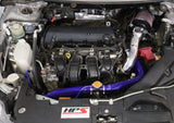 HPS Performance High Temp Reinforced Silicone Radiator Coolant Hose Kit, Blue, 57-1530-BLUE