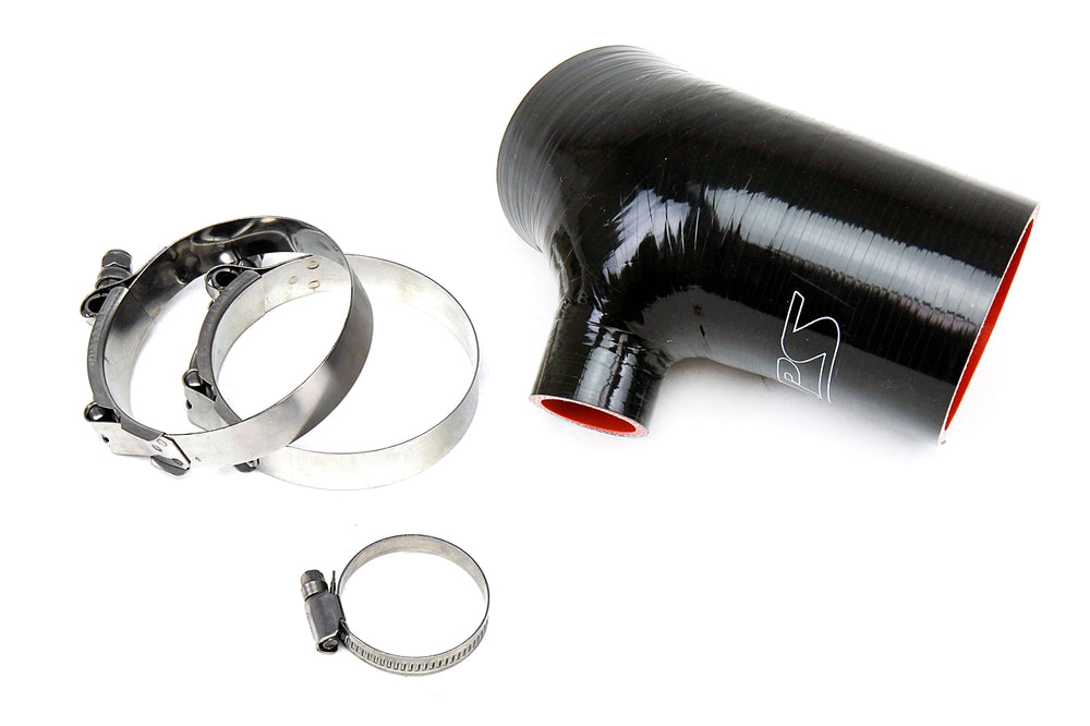 HPS Performance High Temp Reinforced Silicone Air Intake Hose Kit Black 57-1544-BLK
