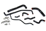 HPS Performance High Temp Reinforced Silicone Radiator and Heater Coolant Hose Kit Black 57-1583-BLK