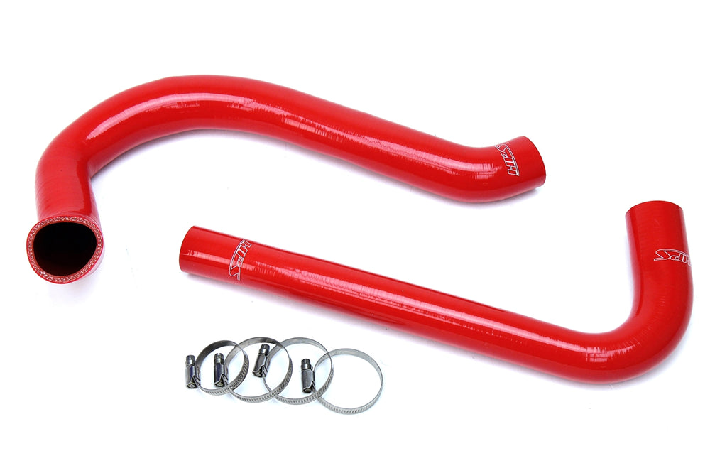 HPS Performance High Temp Reinforced Silicone Radiator Coolant Hose Kit Red 57-1627-RED