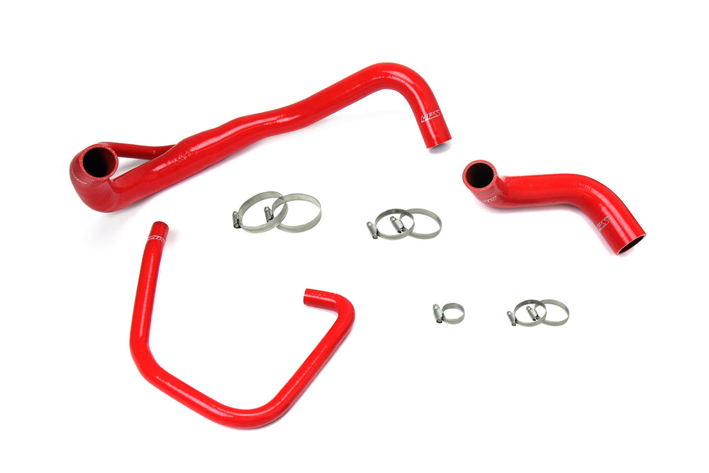 HPS Performance High Temp Reinforced Silicone Radiator Coolant Hose Kit Red 57-1646R-RED