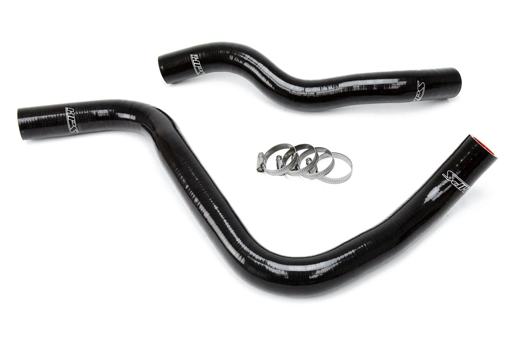 HPS Performance High Temp Reinforced Silicone Radiator Coolant Hose Kit Black 57-1662-BLK