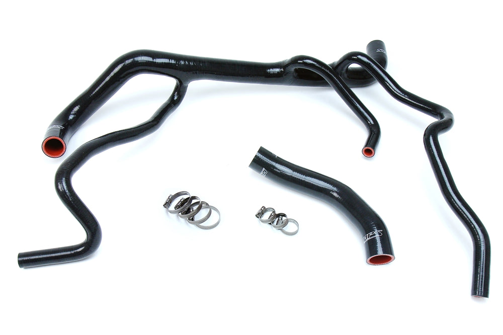 HPS Performance High Temp Reinforced Silicone Radiator Coolant Hose Kit Black 57-1664-BLK