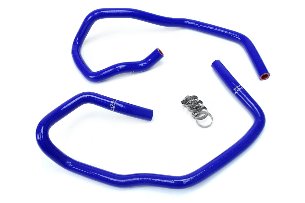 HPS Performance High Temp Reinforced Silicone Heater Coolant Hose Kit Blue 57-1694-BLUE