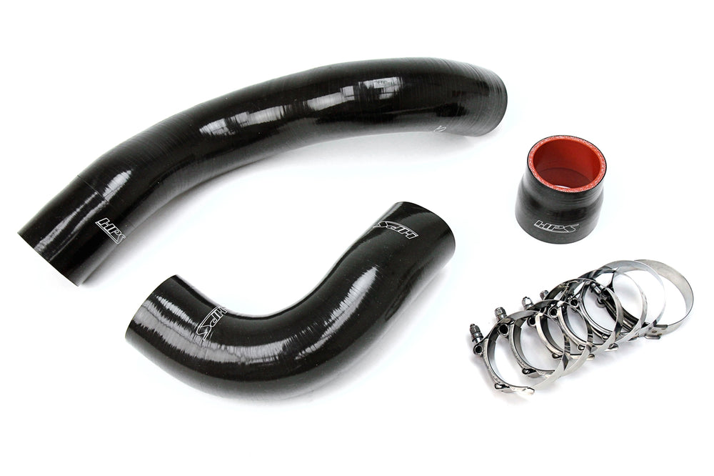 HPS Performance High Temp Reinforced Silicone Intercooler Hose Boots Kit Black 57-1697-BLK