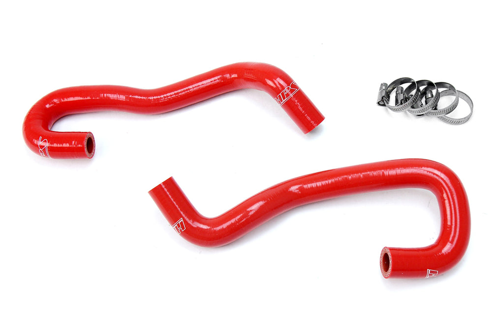 HPS Performance High Temp Reinforced Silicone Heater Coolant Hose Kit Red 57-1700-RED