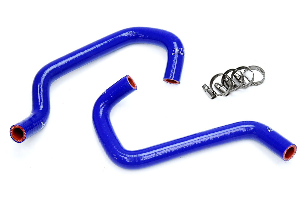 HPS Performance High Temp Reinforced Silicone Heater Coolant Hose Kit Blue 57-1701-BLUE