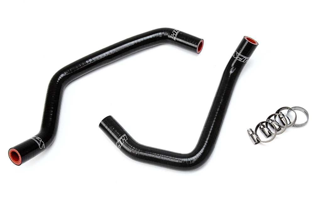 HPS Performance High Temp Reinforced Silicone Heater Coolant Hose Kit Black 57-1702-BLK