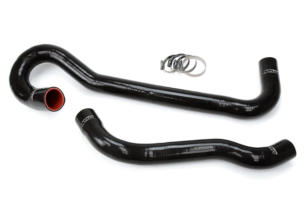 HPS Performance High Temp Reinforced Silicone Radiator Coolant Hose Kit Black 57-1704-BLK