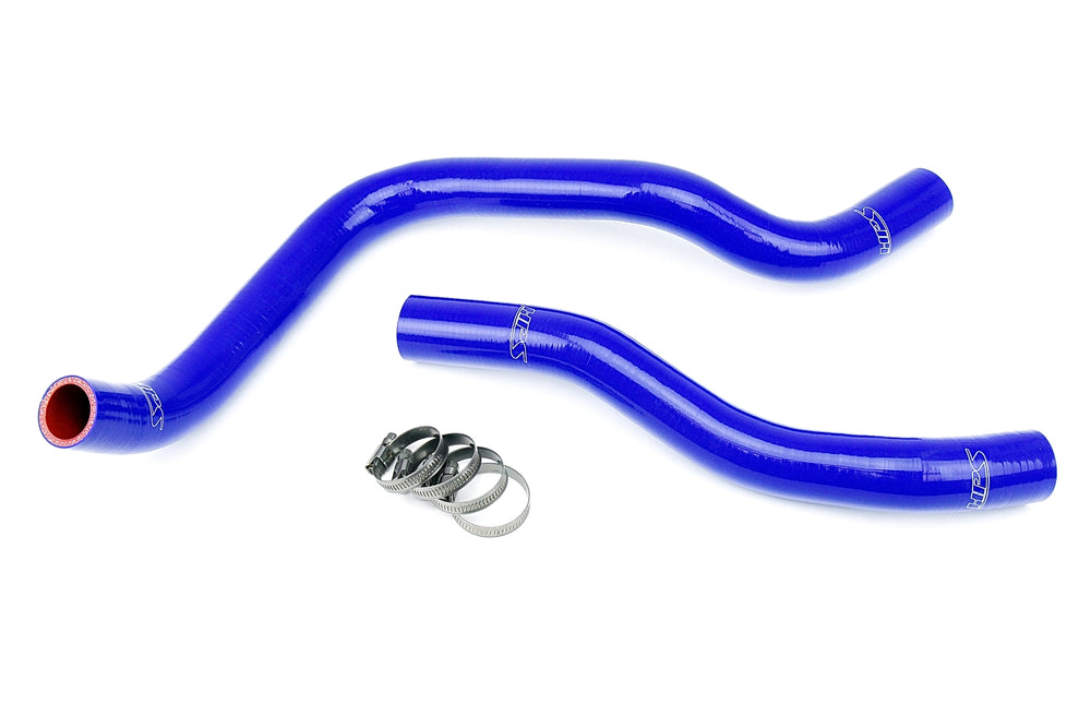HPS Performance High Temp Reinforced Silicone Radiator Coolant Hose Kit Blue 57-1705-BLUE