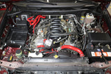 HPS Performance High Temp Reinforced Silicone Radiator and Heater Coolant Hose Kit, Red, 57-1709-RED