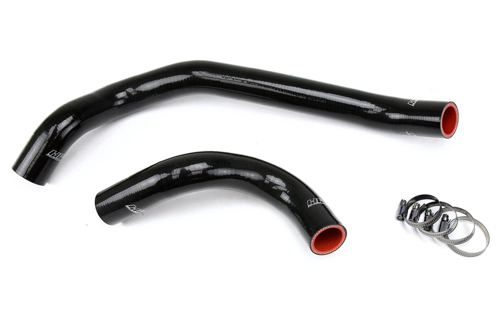 HPS Performance High Temp Reinforced Silicone Radiator Coolant Hose Kit Black 57-1730-BLK