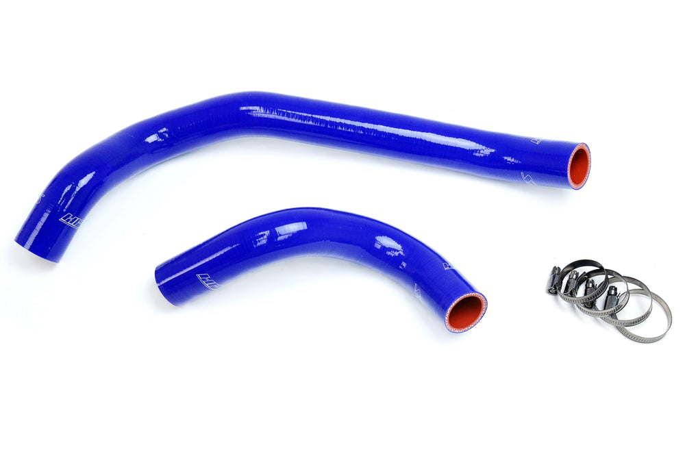 HPS Performance High Temp Reinforced Silicone Radiator Coolant Hose Kit Blue 57-1730-BLUE